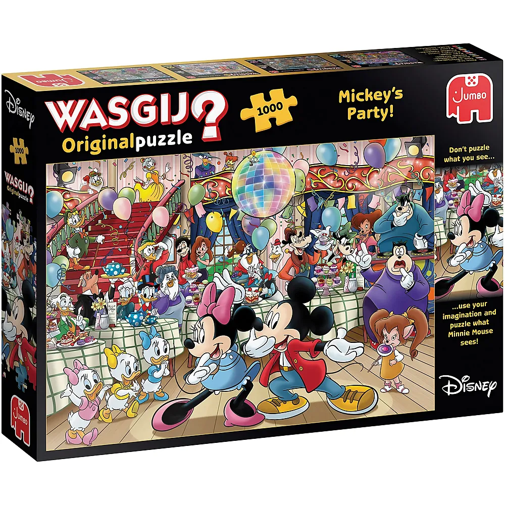 Jumbo Puzzle WASGIJ Disney - 1000 Teile | Puzzle 1000 Teile