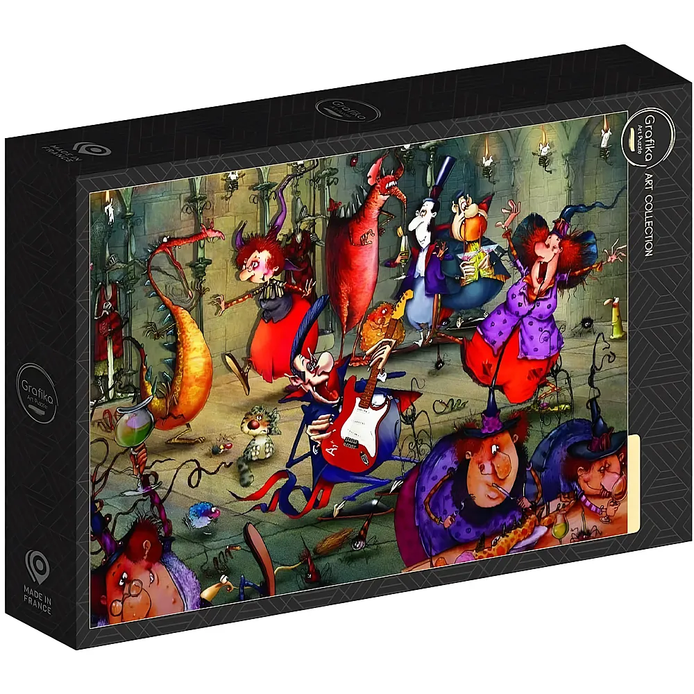 Grafika Puzzle Art Collection Franois Ruyer Das Hexenfest 1000Teile