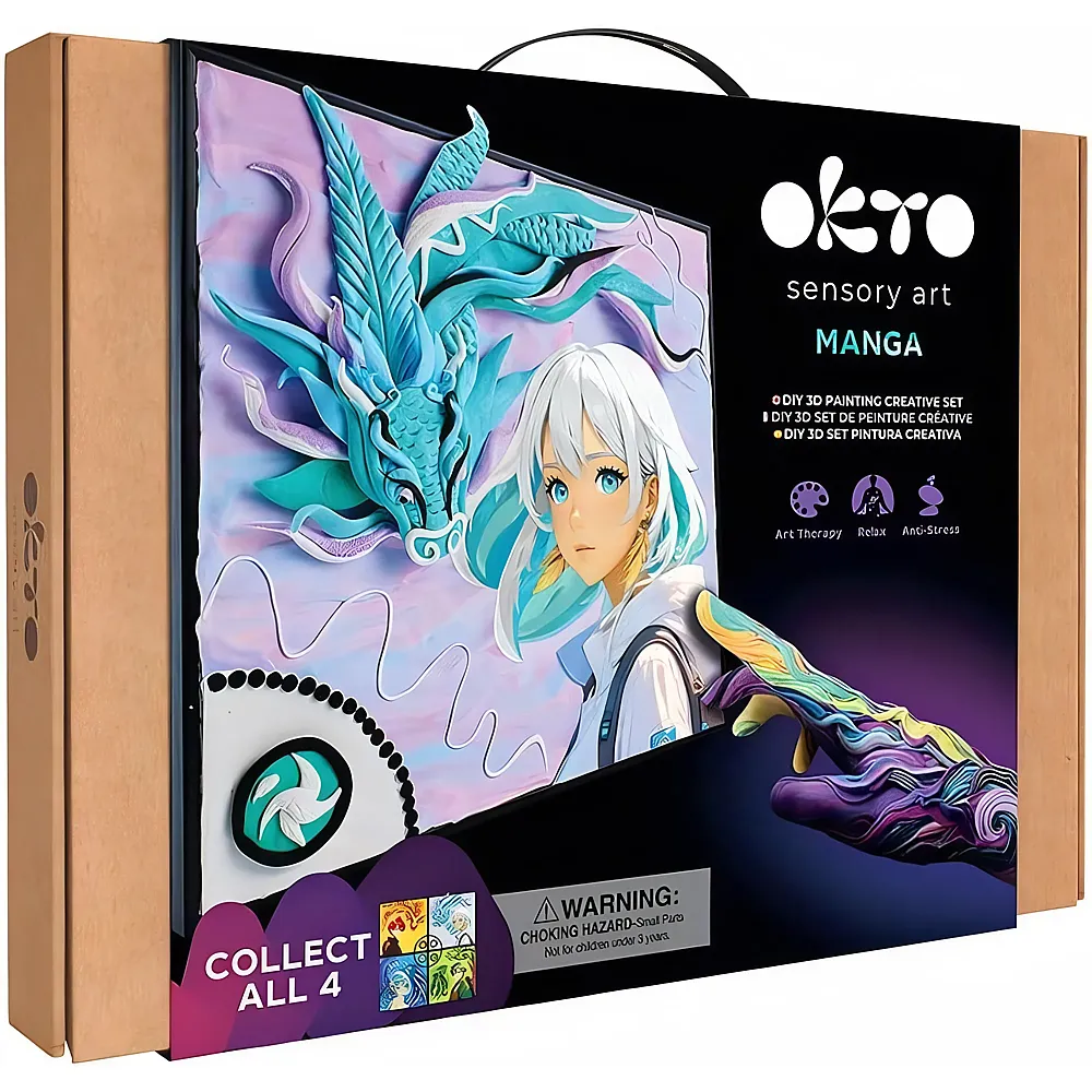 Okto Sensory Art 3D Gem�lde Manga Luft