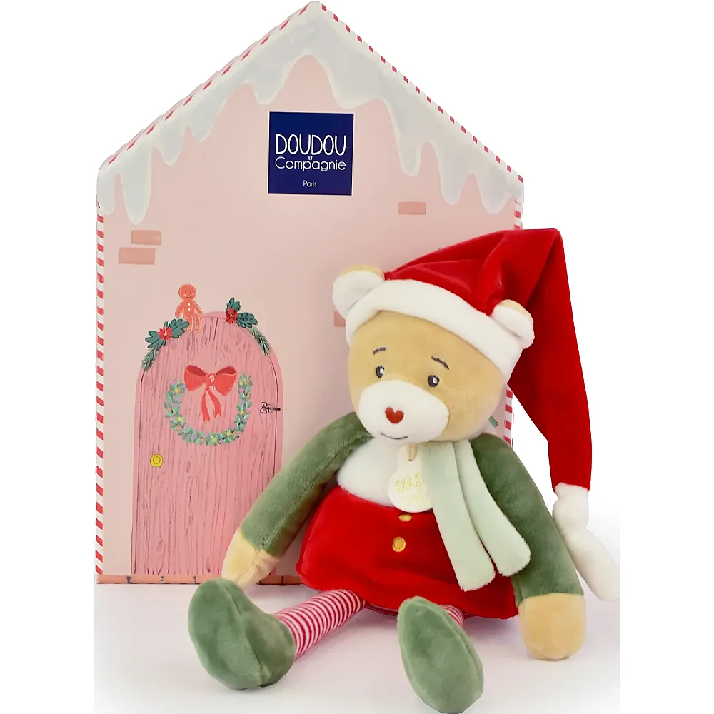 Doudou et Compagnie Schlenkerb�r Wichtel Zimt 27cm