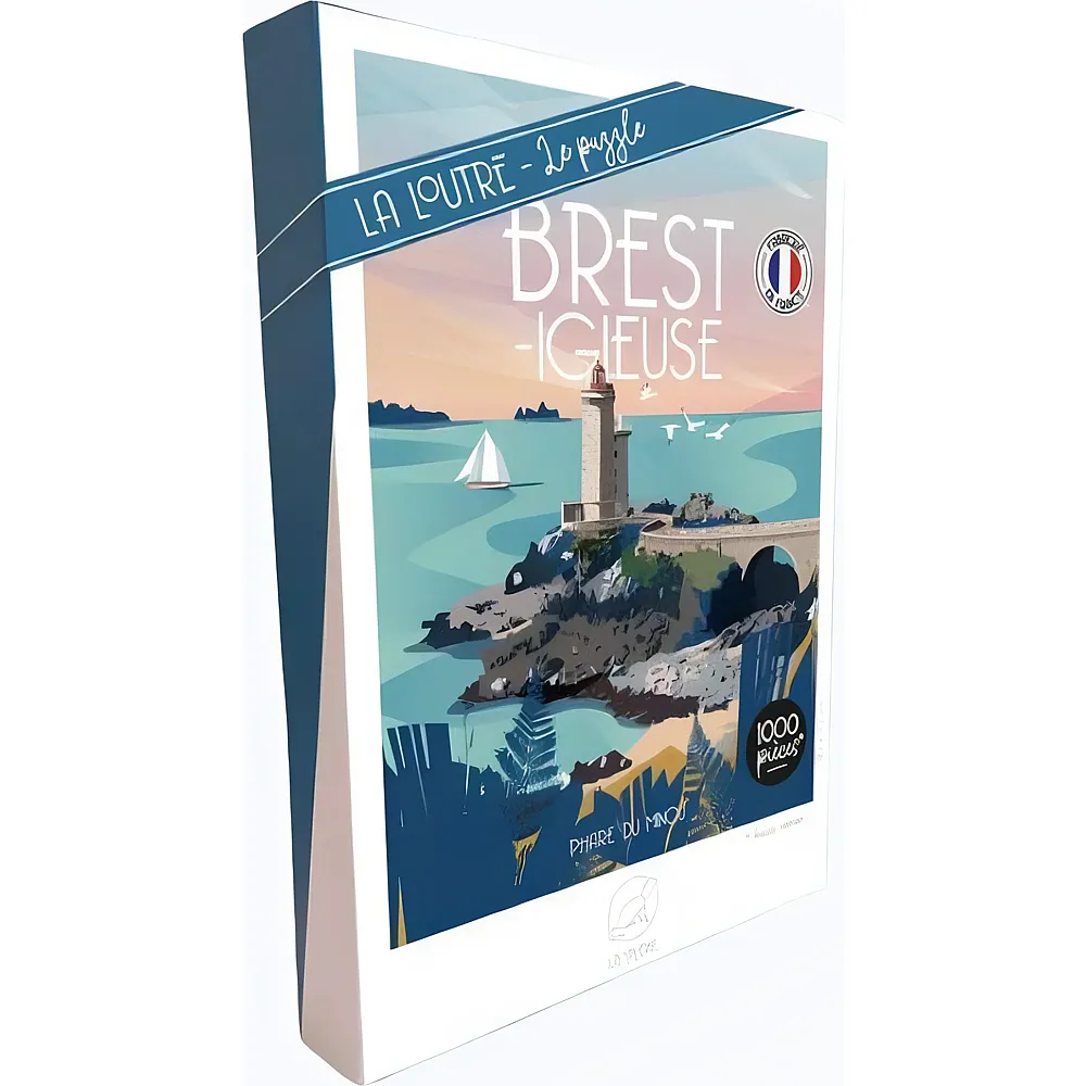 La Loutre Puzzle Brest-igieuse - Phare du Minou - 1000 Teile