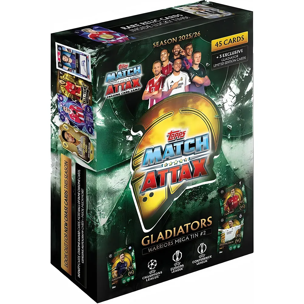 Topps UCC Match Attax 2025/26 - Mega Tin Warriors
