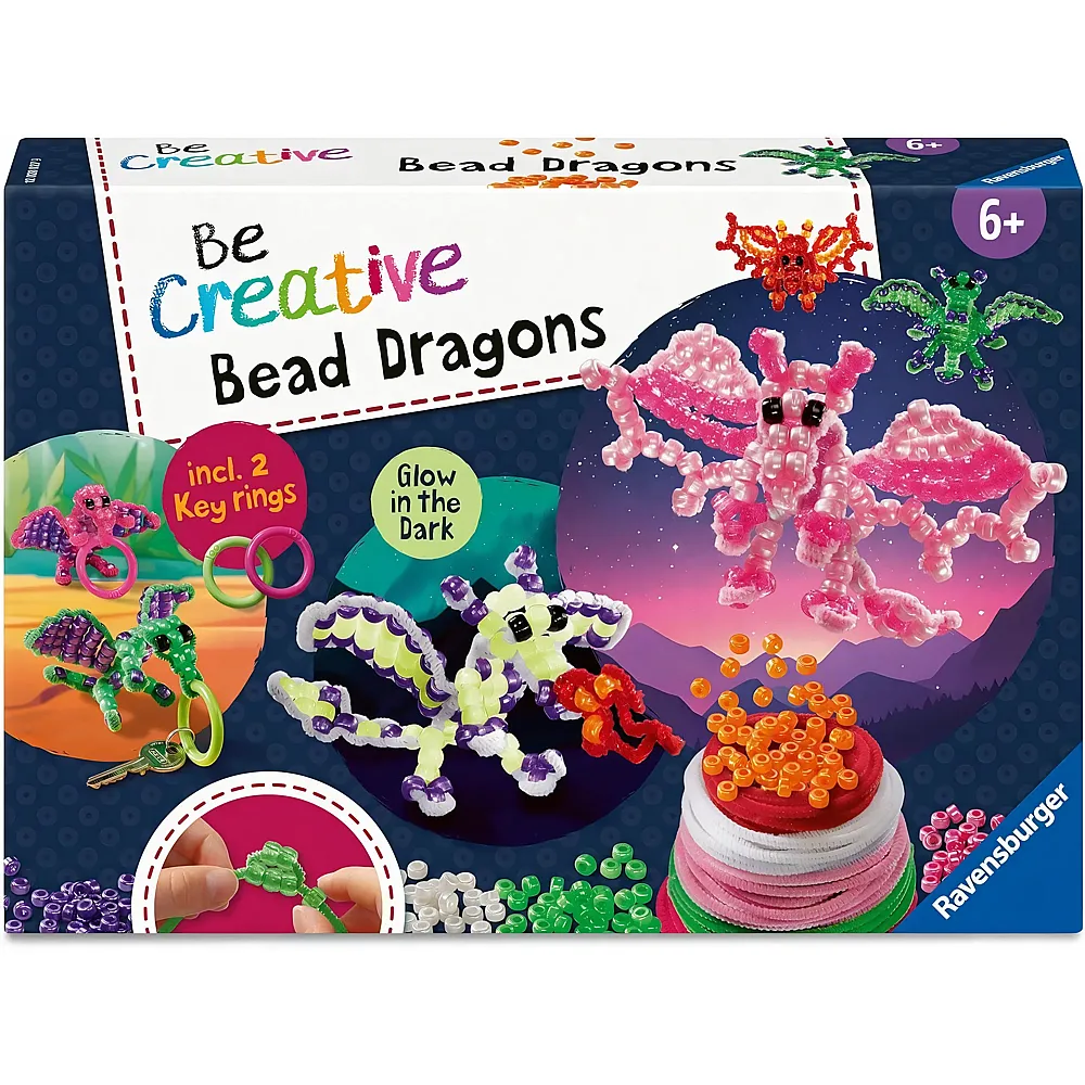 meinspielzeug - Ravensburger BeCreative Bead Dragons | Bastelsets
