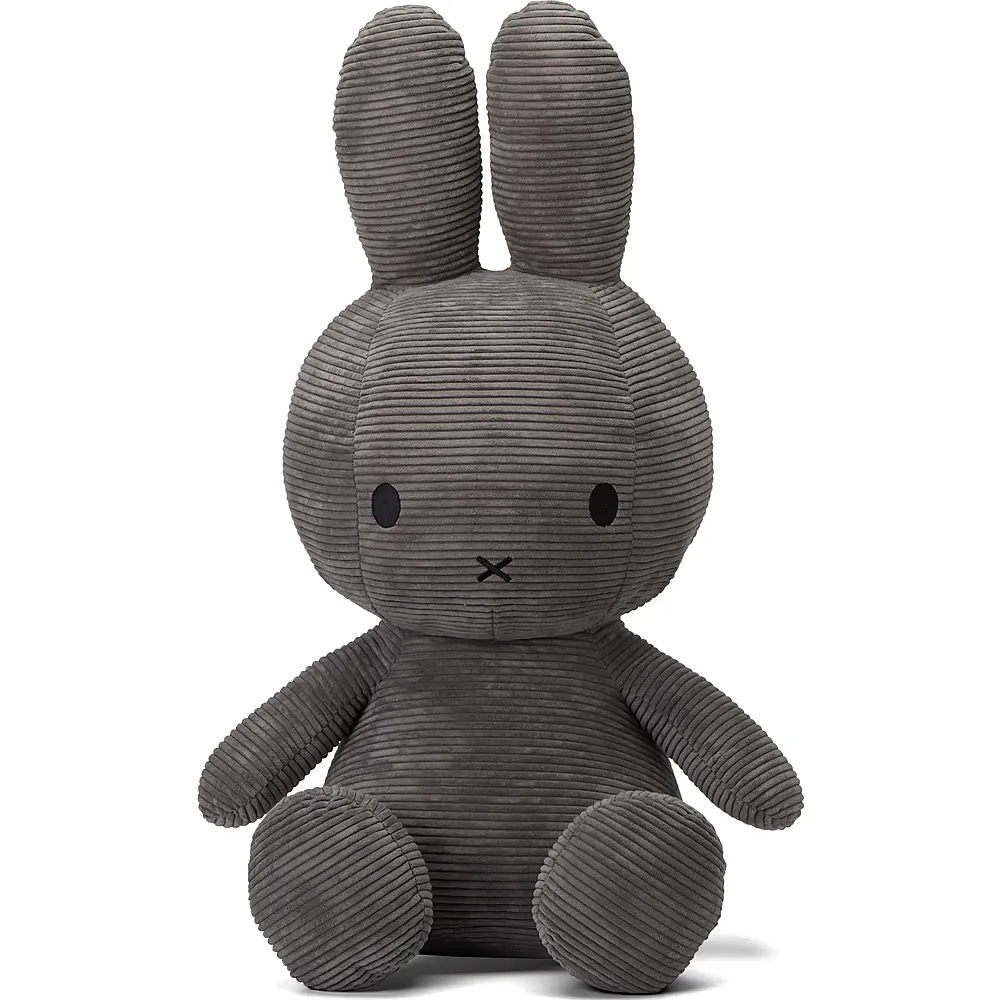 Bon Ton Toys Miffy Eco Kordsamt Dunkelgrau - 70 cm
