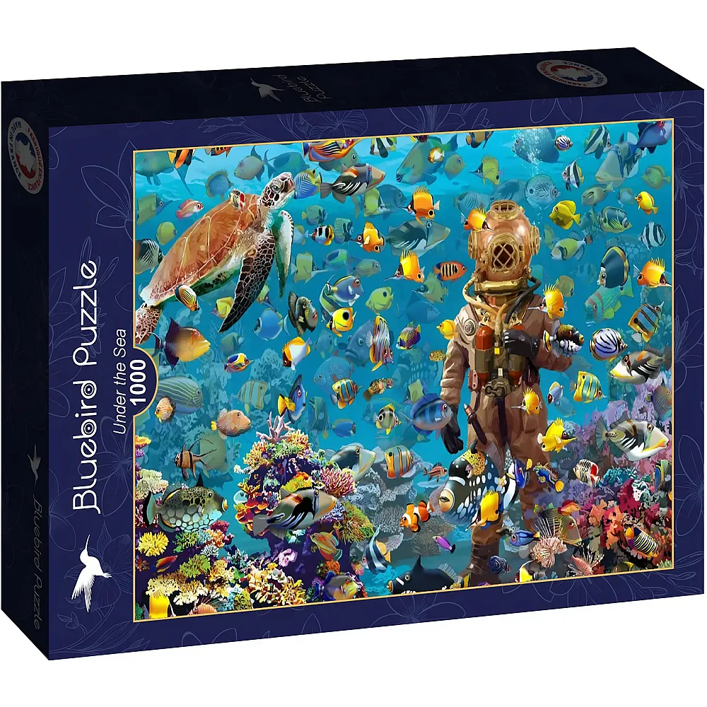 Bluebird Puzzle Franois Ruyer Under the Sea - 1000 Teile