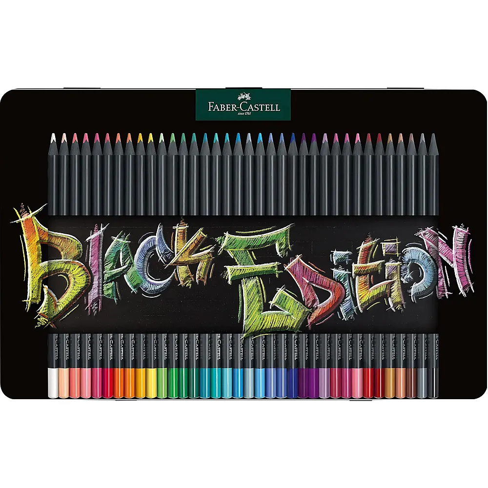 Faber-Castell Farbstifte Black Edition 36Teile