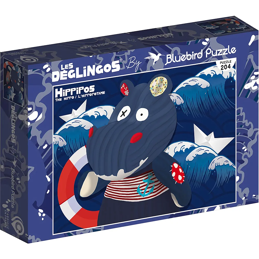 Bluebird Puzzle Les D�glingos - Hippipos - 204 Teile