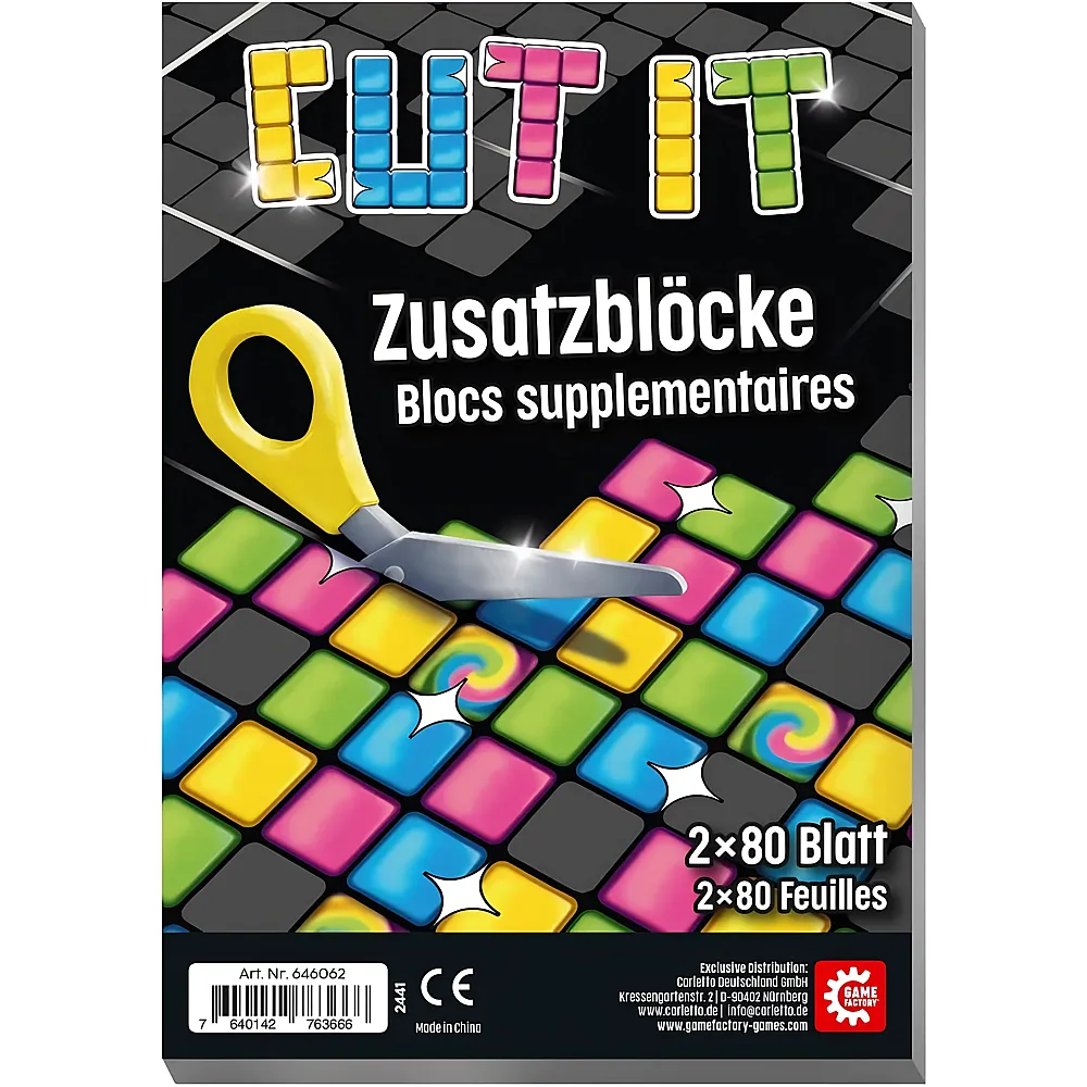 Game Factory Cut it Zusatzbl�cke mult