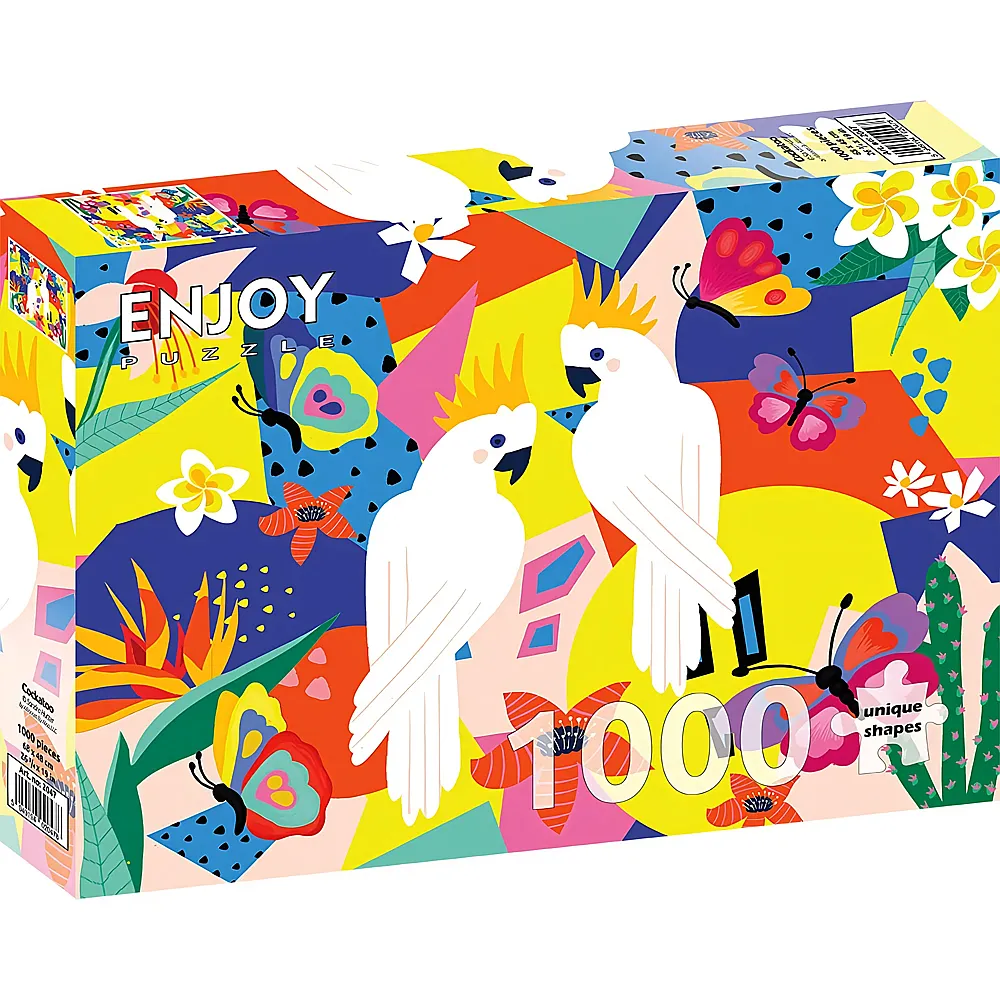 Enjoy Puzzle Cockatoo - 1000 Teile