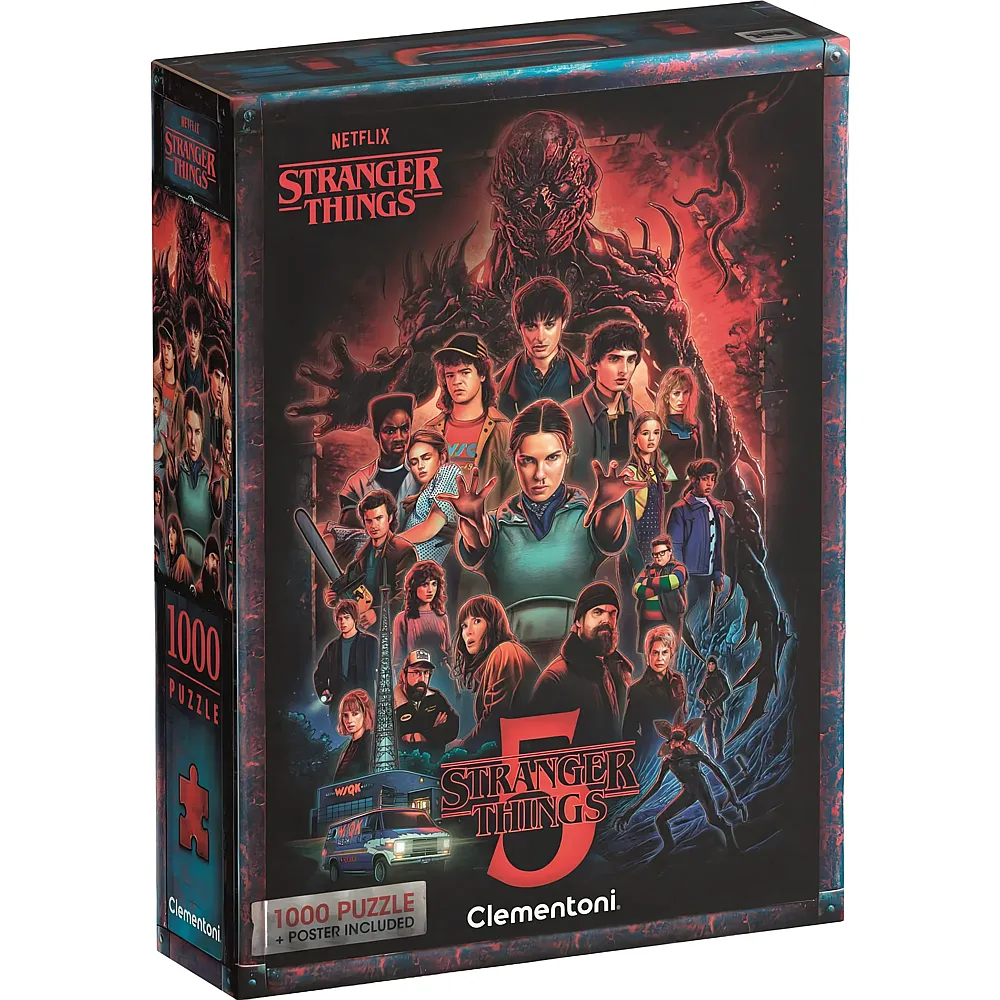 Clementoni Puzzle Stranger Things - Season 5 1000Teile