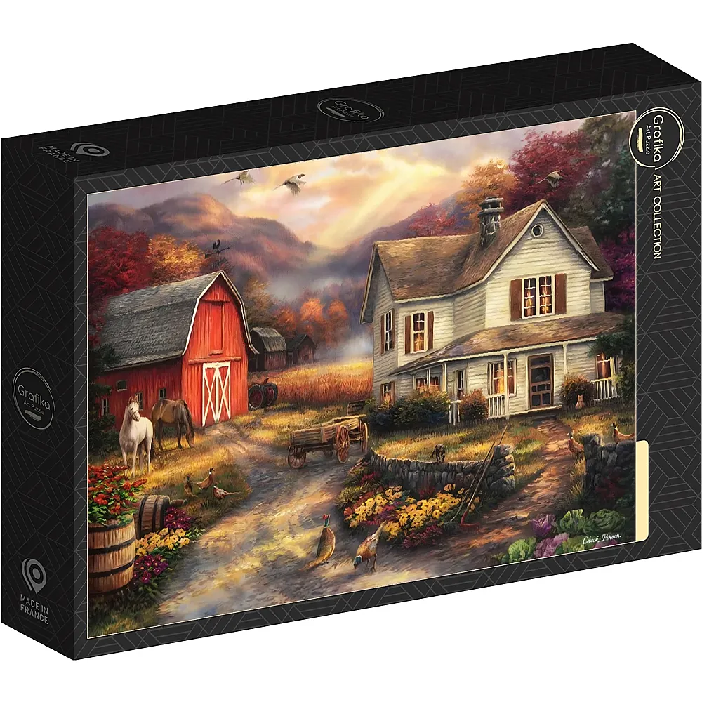 Grafika Puzzle Art Collection Chuck Pinson - Relaxing on the Farm 500Teile