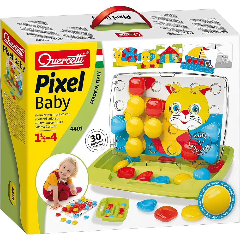 Quercetti Pixel Baby Mosaik Katze