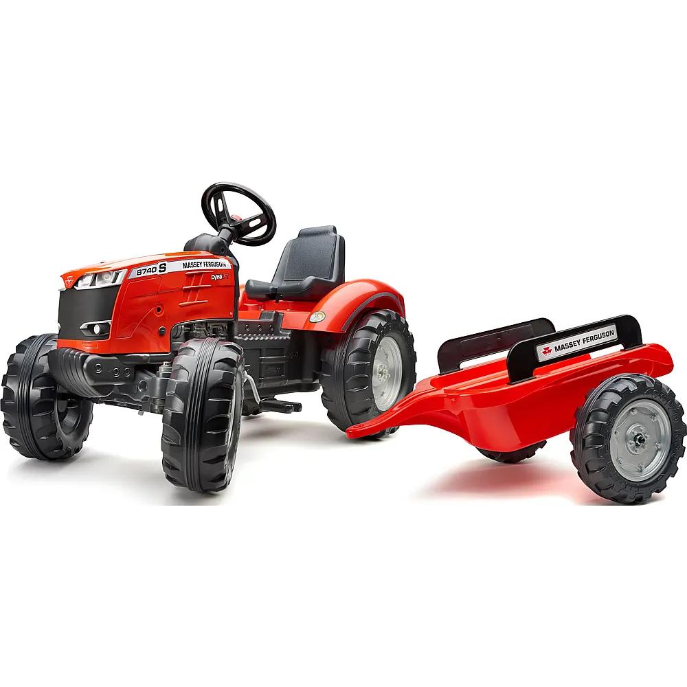 Falk Kindertraktor Massey Ferguson mit Anh�nger