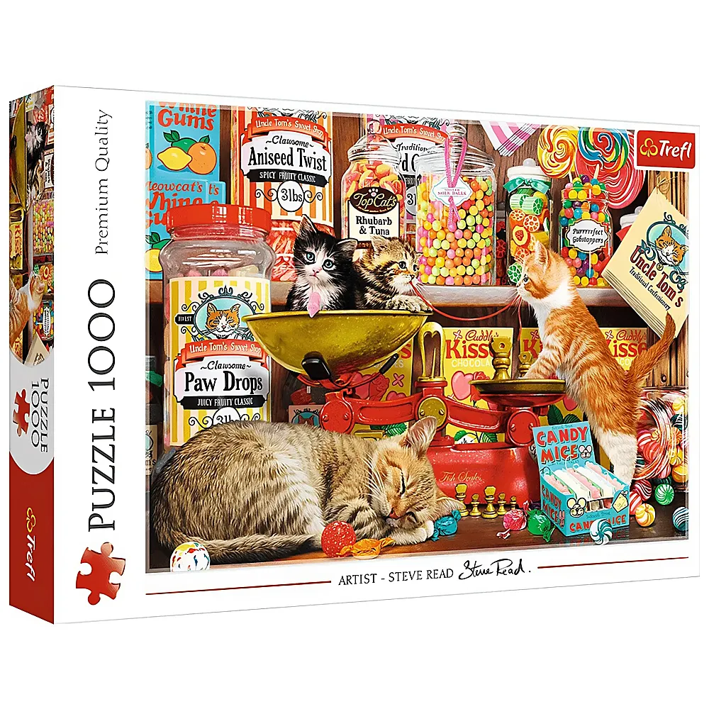 Trefl Puzzle Katzensssigkeiten 1000Teile