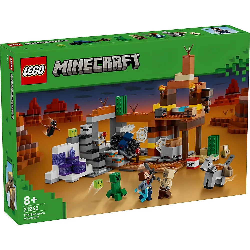 LEGO Minecraft Die Mine in den Badlands 21263