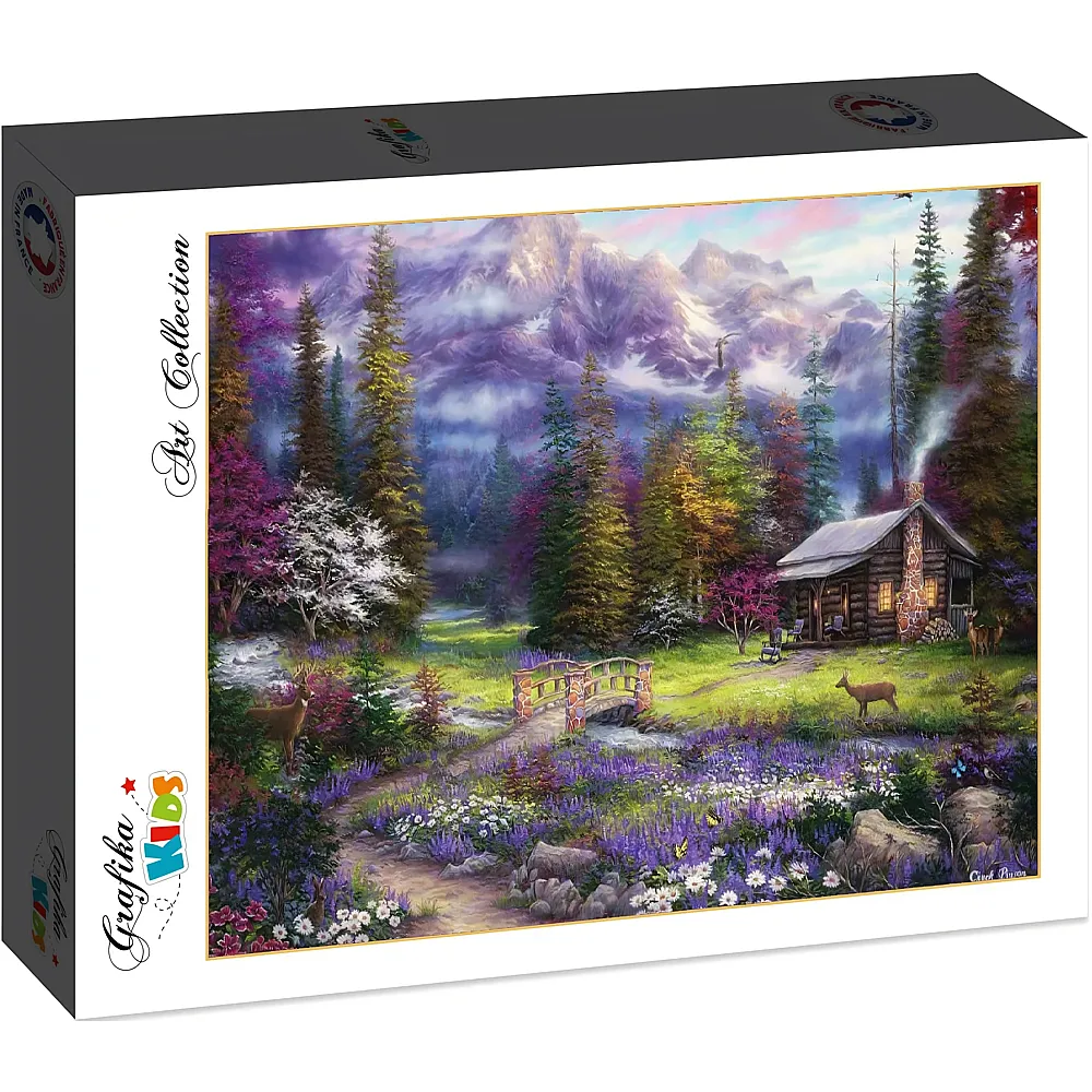 Grafika Puzzle Art Collection Chuck Pinson Grafika Kids Inspiration of Spring Meadows - 12 Teile