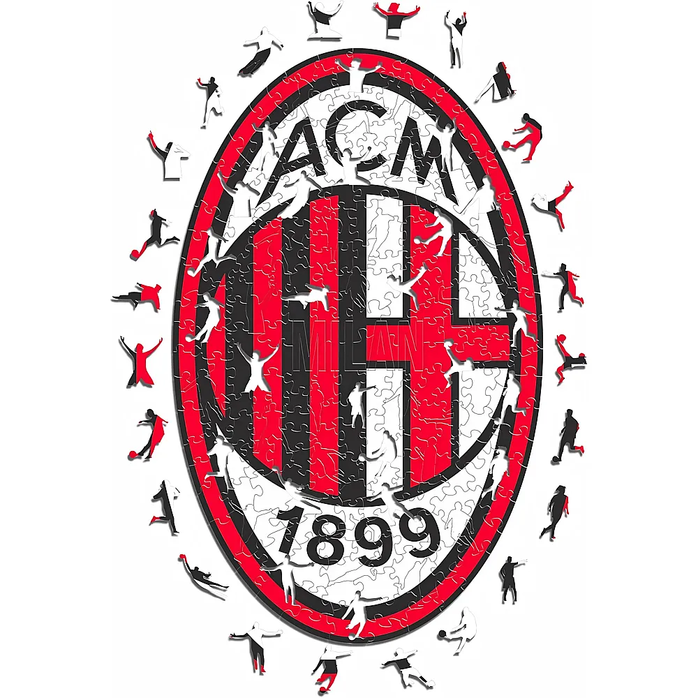 Iconic Puzzle AC Milan Logo 150Teile