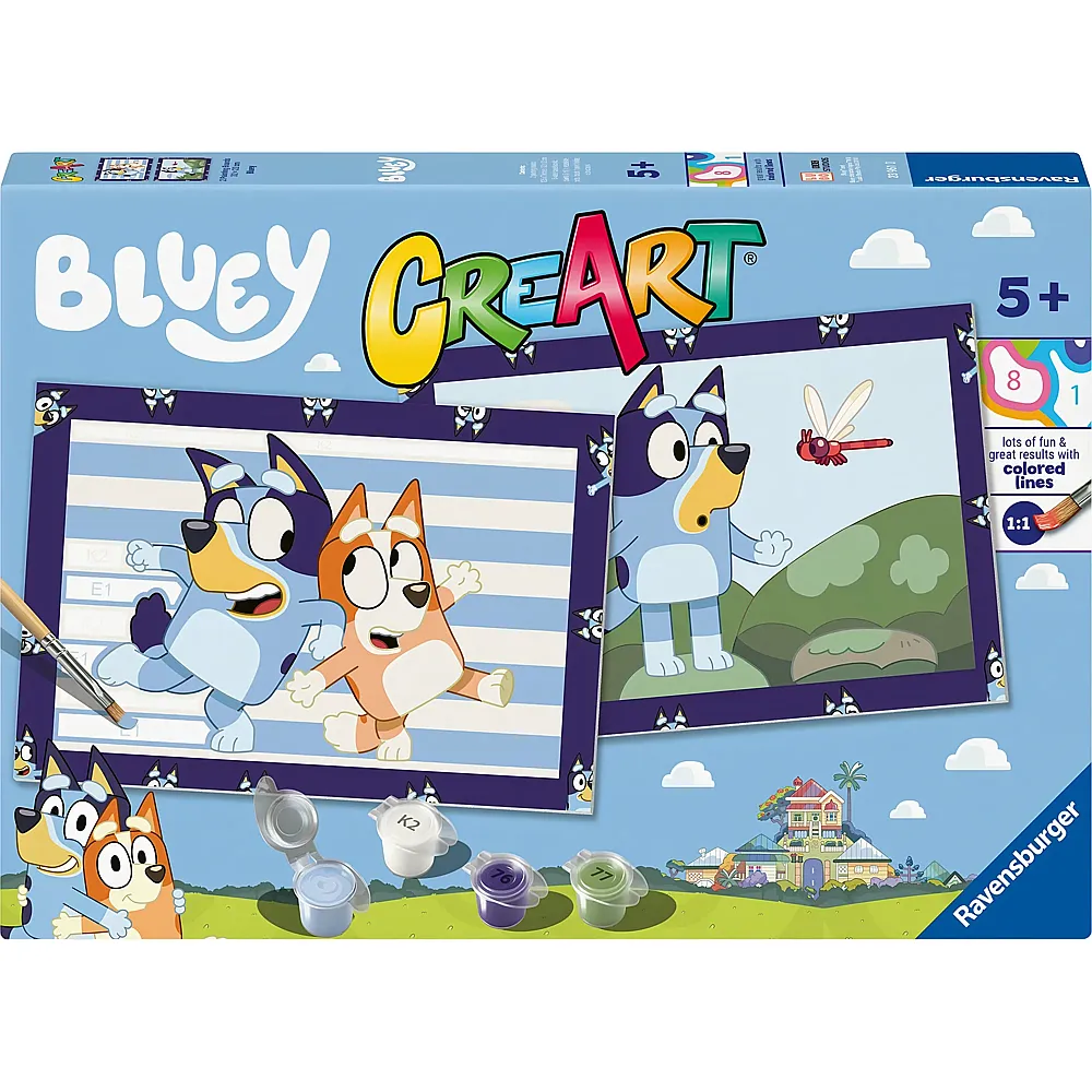 Ravensburger CreArt 2in1 Bluey