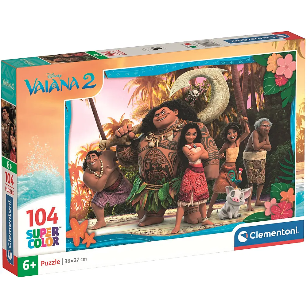 Clementoni Puzzle Vaiana 2 - 104 Teile