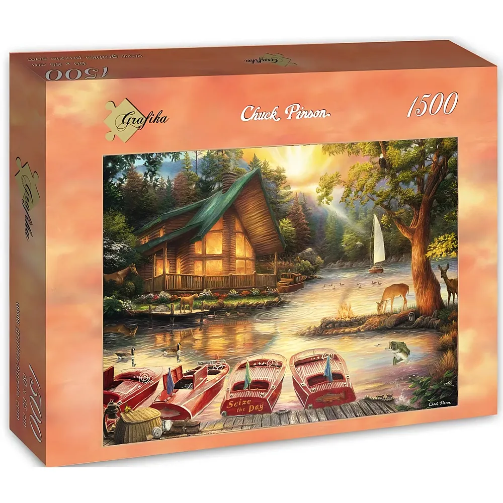 Grafika Puzzle Art Collection Chuck Pinson - Seize the Day 1500Teile