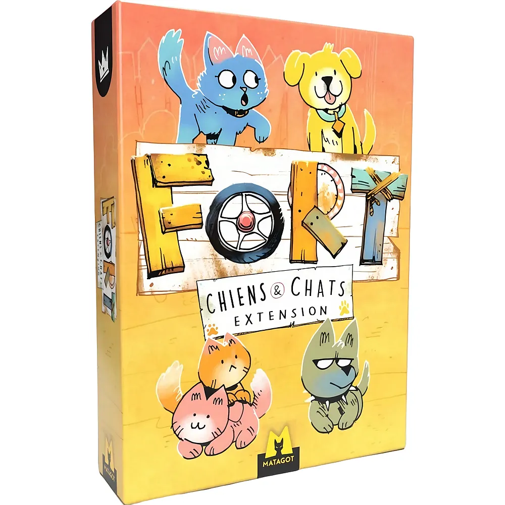 Leder Games Fort Ext. Chats ET Chiens FR
