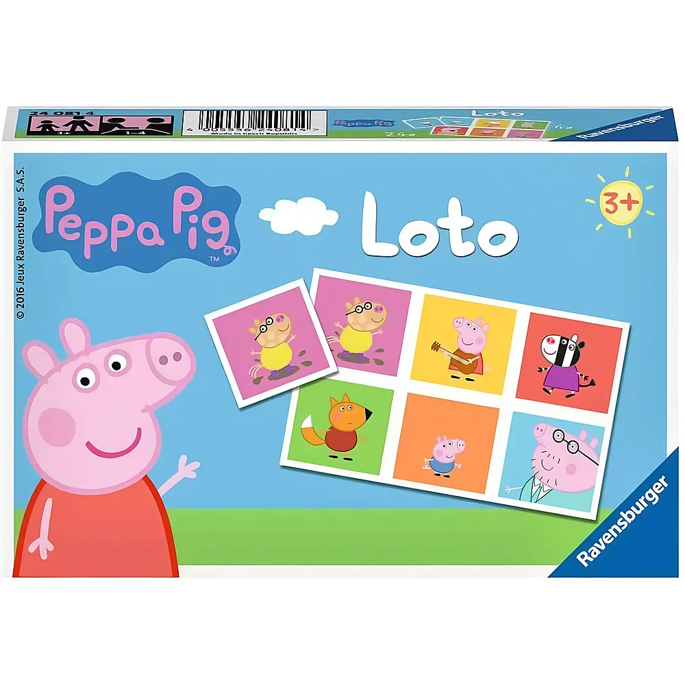 Ravensburger Spiele Loto Peppa Pig FR