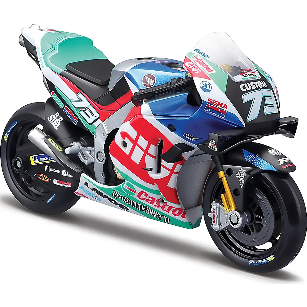 Maisto 1:18 Moto GP Motorrad 73 Alex Marquez | Die-Cast Modelle