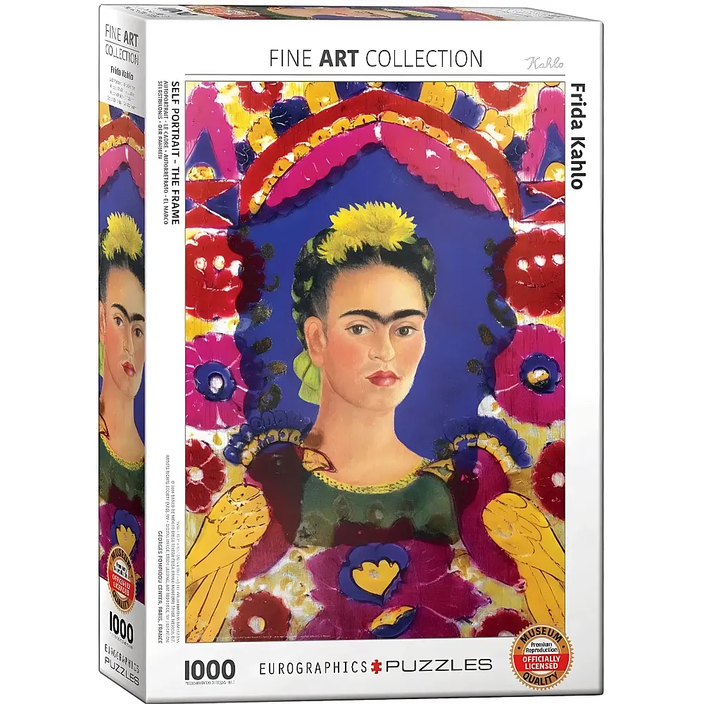 meinspielzeug - Eurographics Puzzle Frida Kahlo 1000Teile | Puzzle 1000 Teile