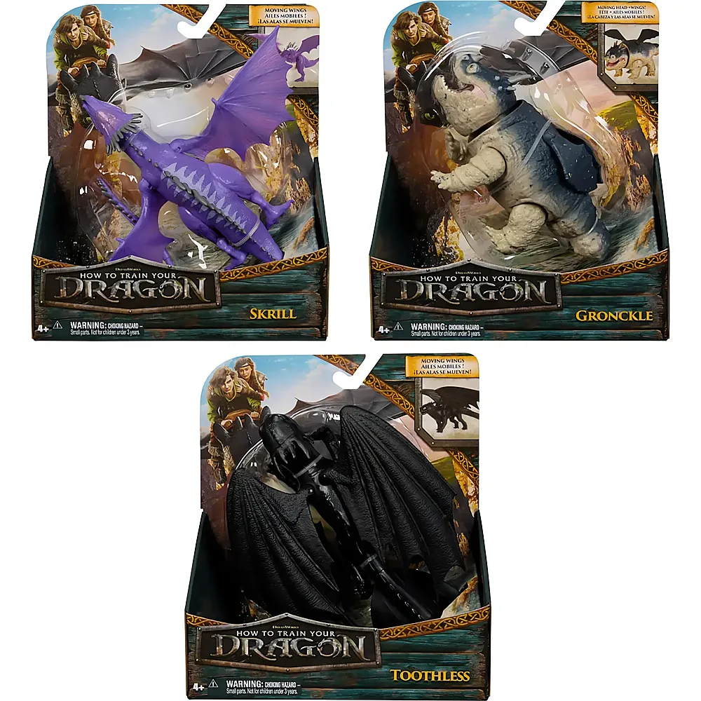 Spin Master Dragons Movie Dragons