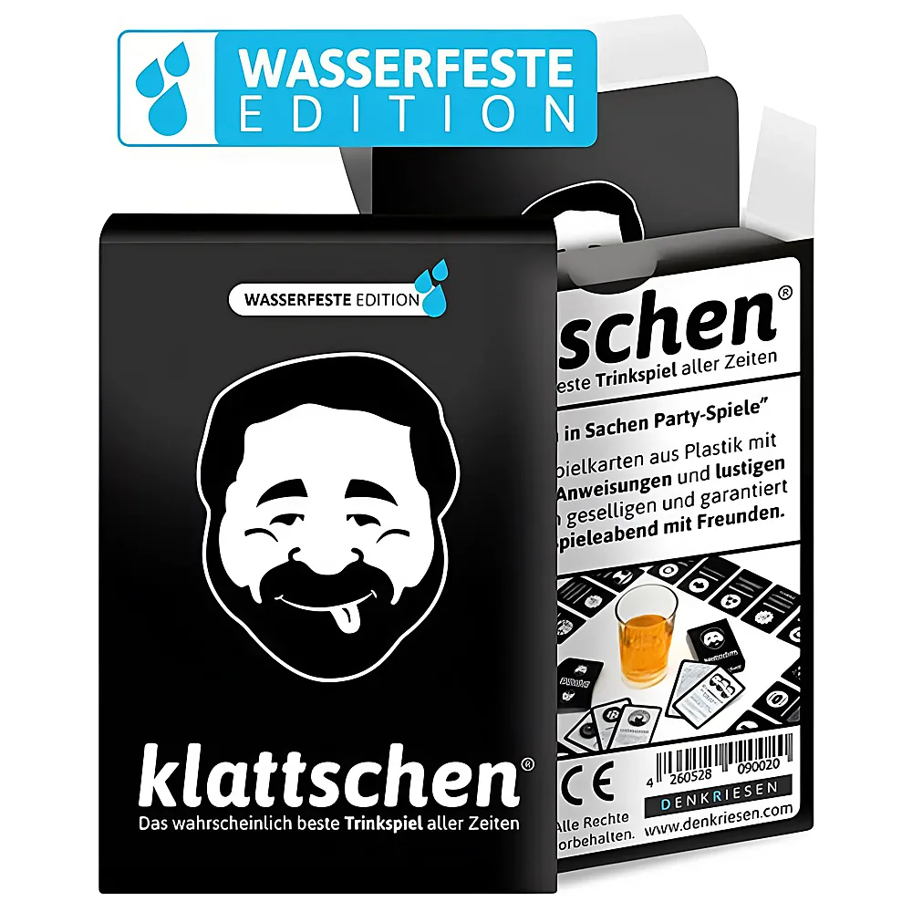 Denkriesen klattschen H2O Trinkspiel