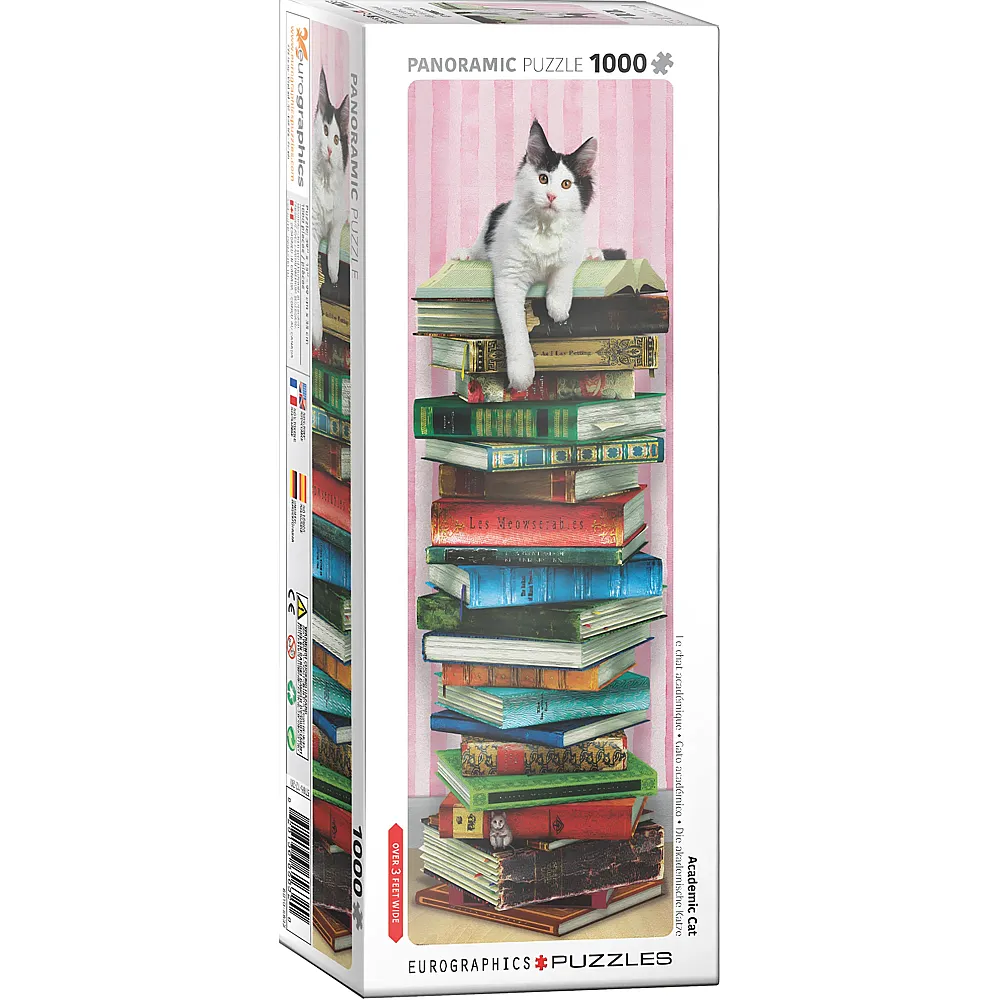 Eurographics Puzzle Academic Cat - 1000 Teile
