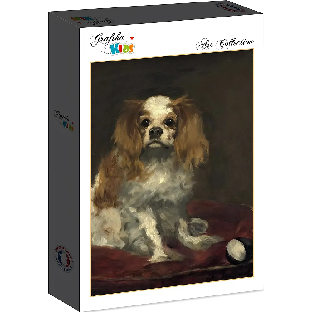 Grafika Puzzle Art Collection Edouard Manet Grafika Kids A King Charles Spaniel, 1866 - 12 Teile