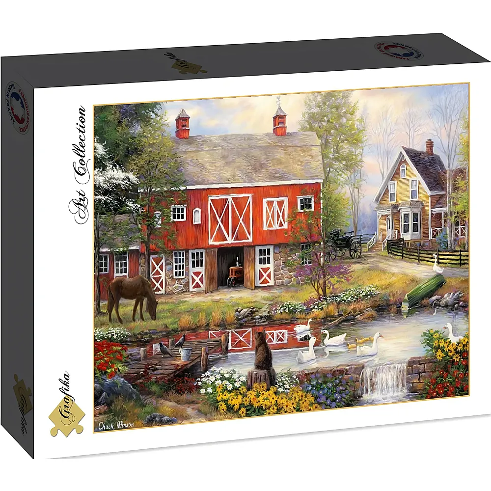 Grafika Puzzle Art Collection Chuck Pinson - Reflections On Country Living 2000Teile