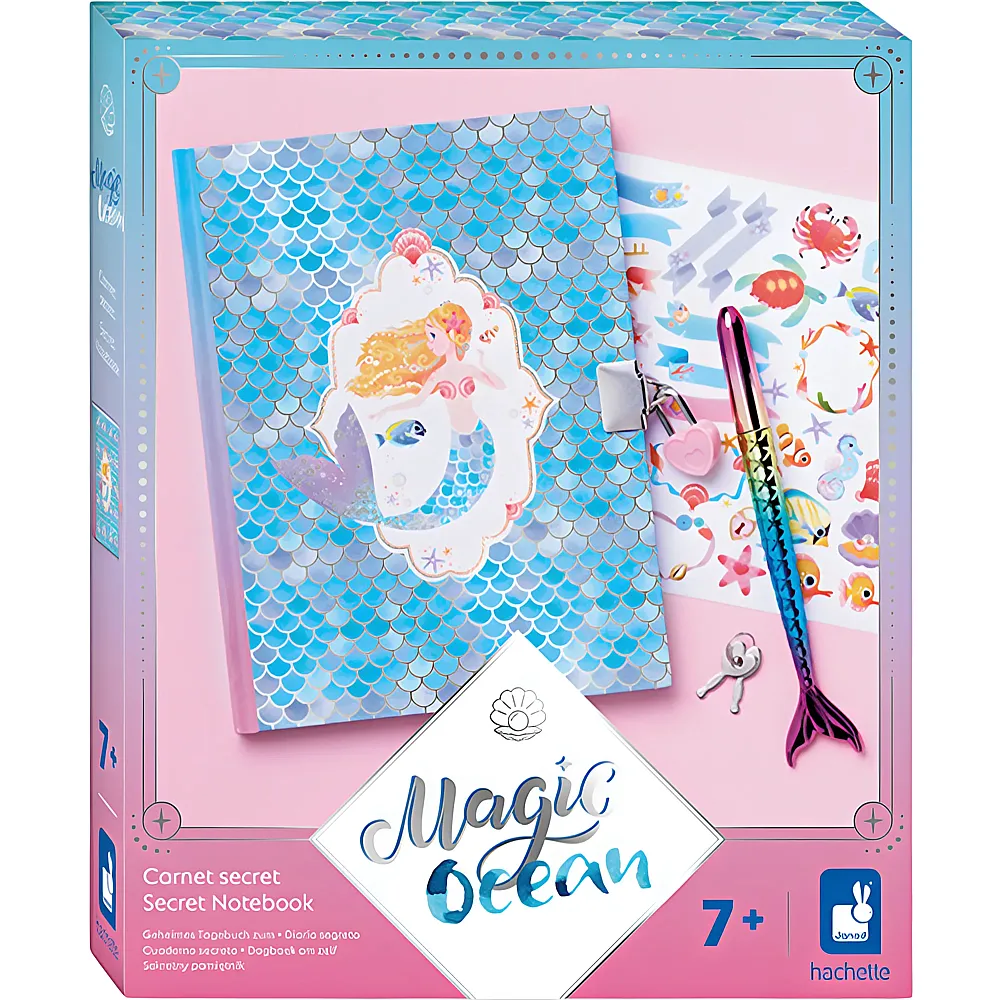 Janod Magic Ocean Geheimes Notizbuch