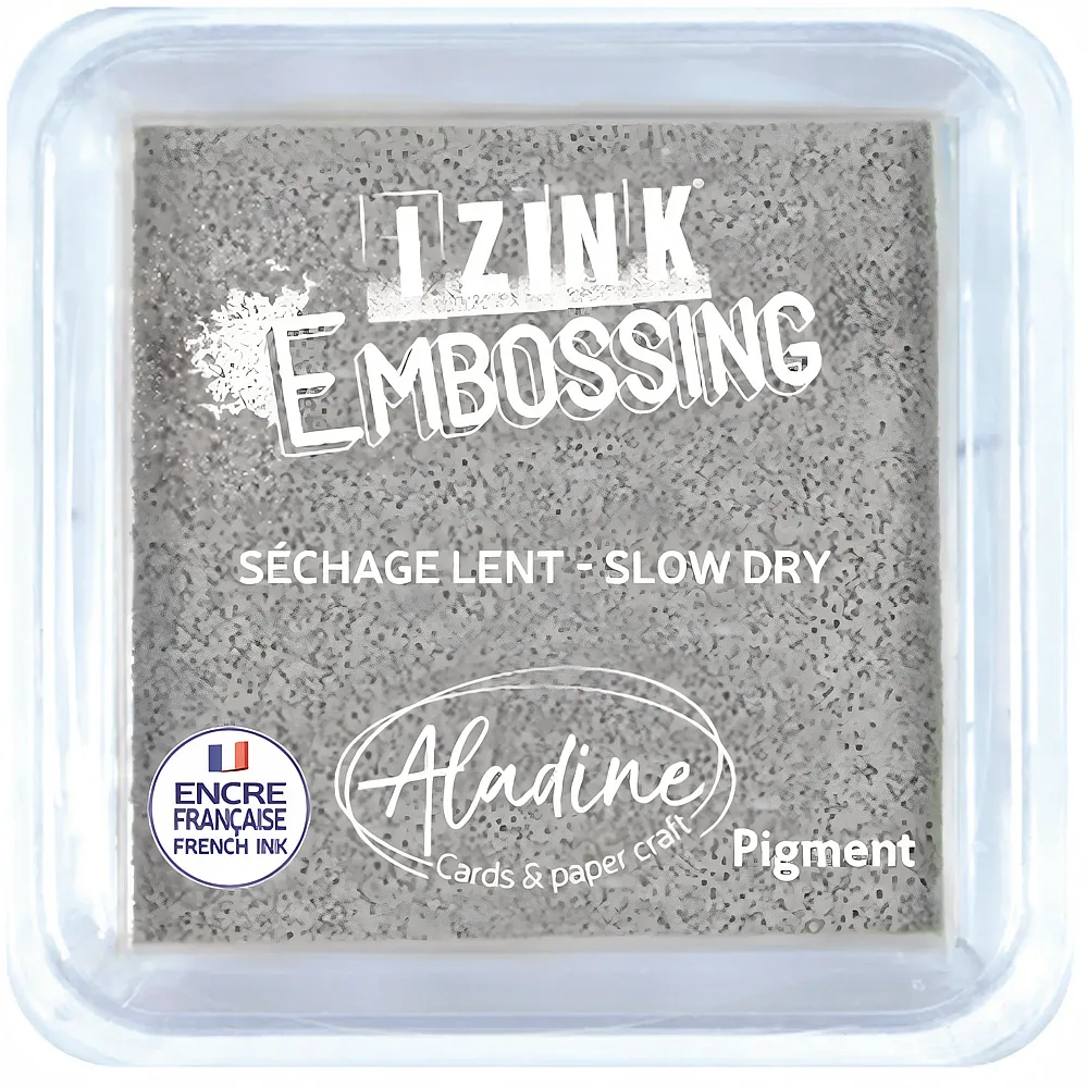 Aladine Izink Encreur Izink Embossing M Grey