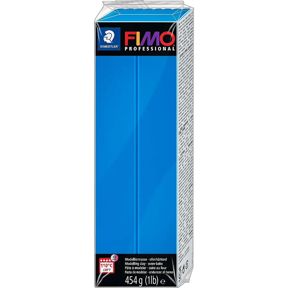 Fimo Professional Modelliermasse Blau - 454 g