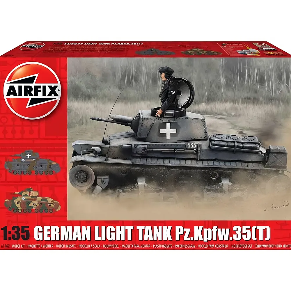 Airfix German Light Tank Pz.Kpfw.35t