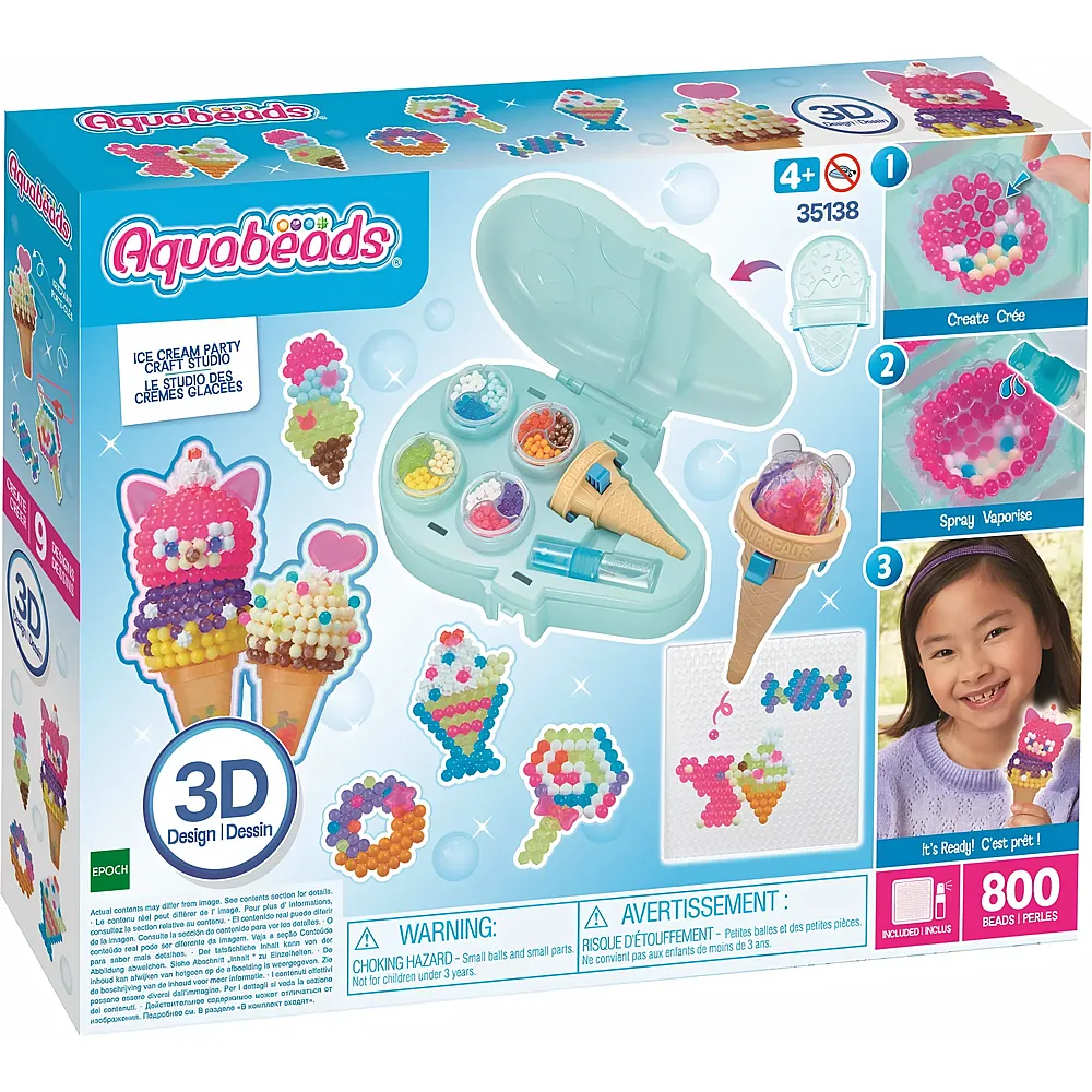Aquabeads Eis Party Bastelset
