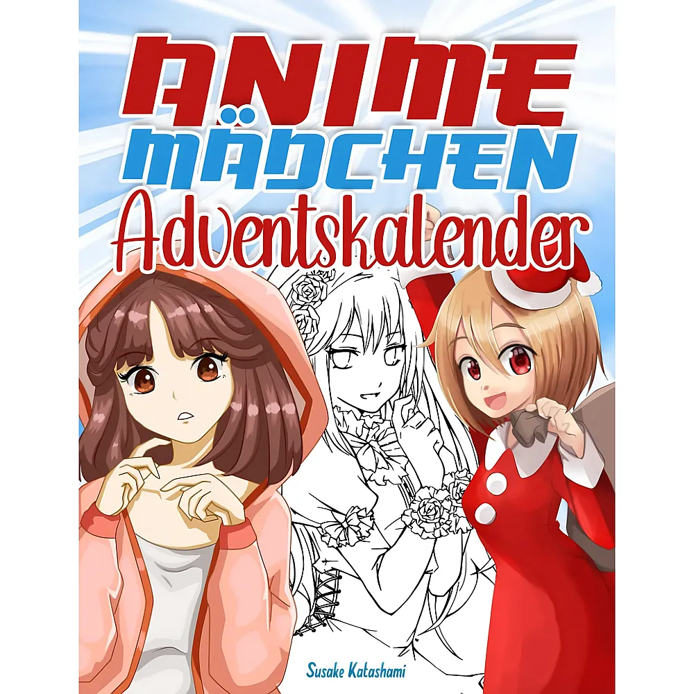 Anime Mädchen Adventskalender