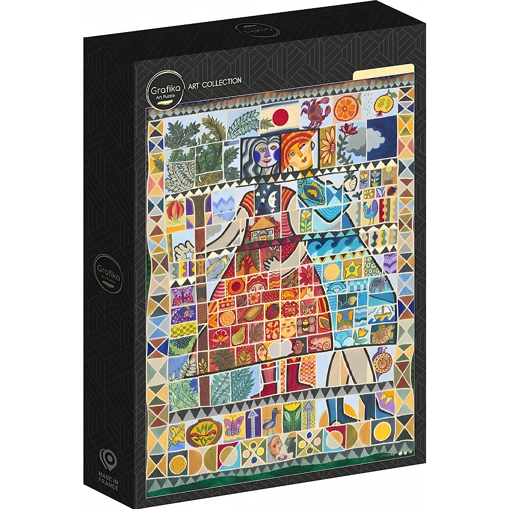 Grafika Puzzle Patchwork - 1000 Teile