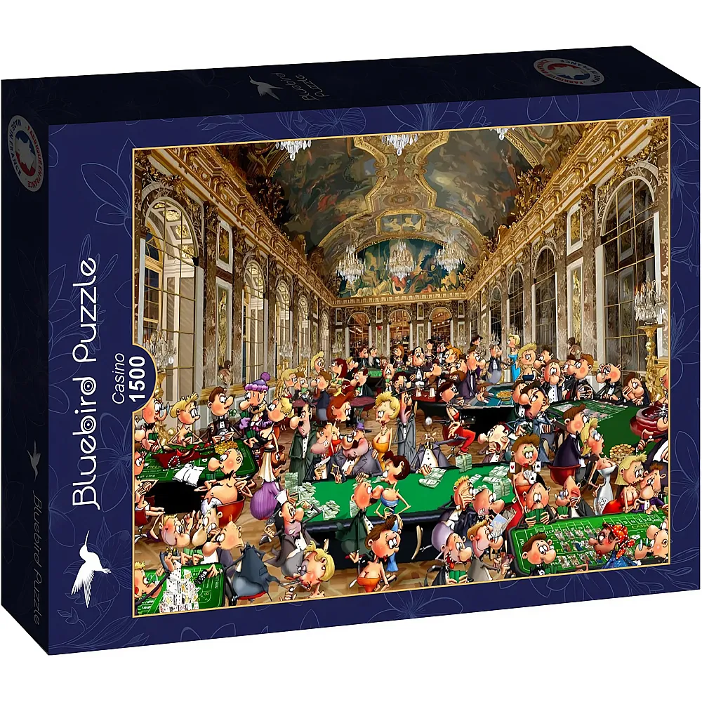 Bluebird Puzzle Franois Ruyer Casino - 1500 Teile
