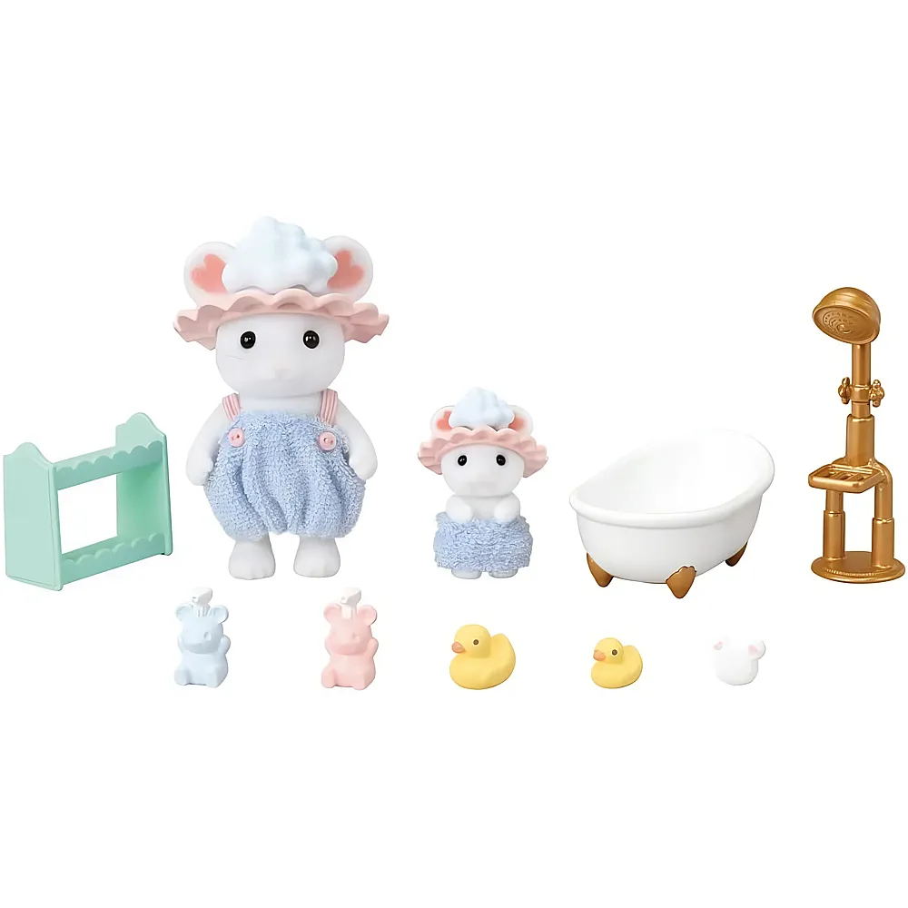 Sylvanian Families Marshmallow M�use Badespass Set 5805