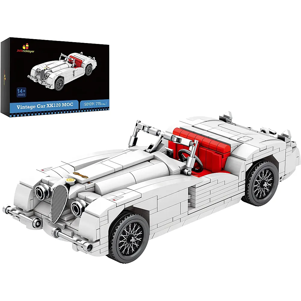 JMBricklayer Vehicle Vintage Car XK120 50109