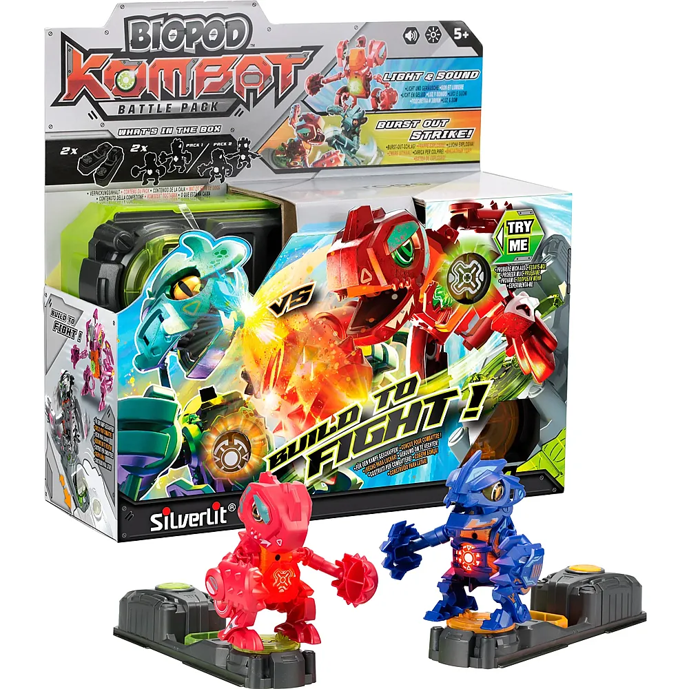 Silverlit Ycoo Biopod Kombat Duo Pack