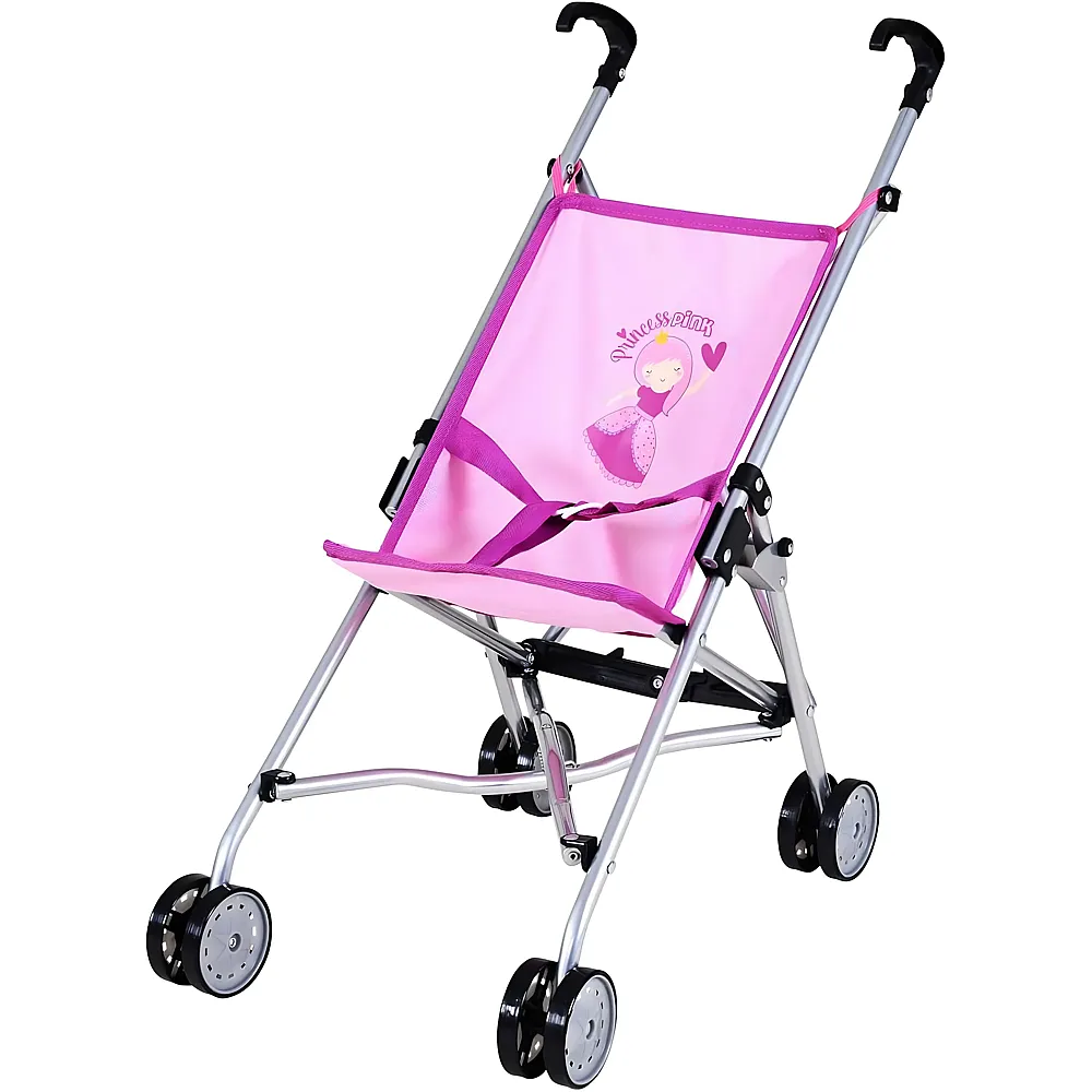 Knorrtoys Puppenbuggy Sim Princess Pink