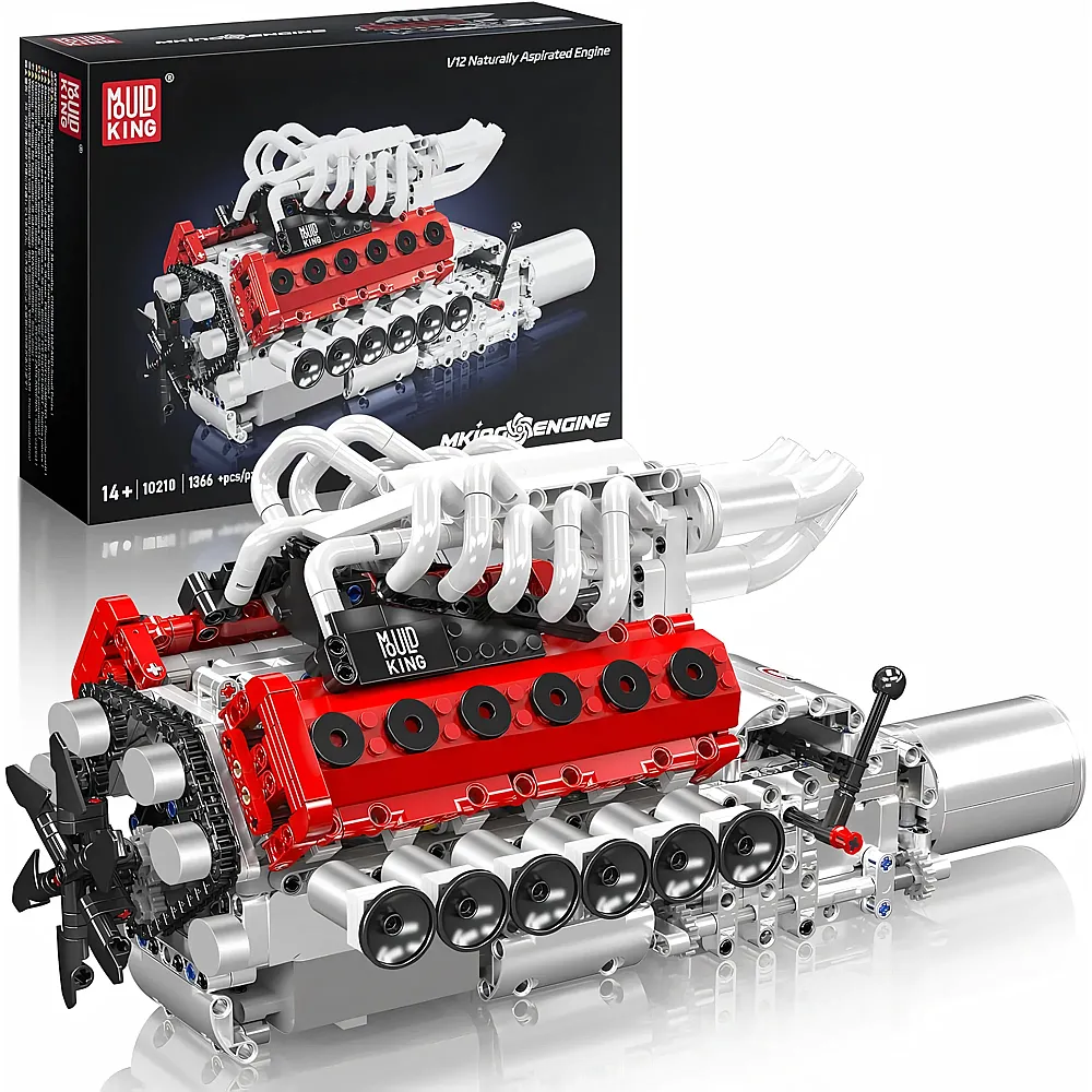 Mould King Engines V12 Benzin-Motor 10210