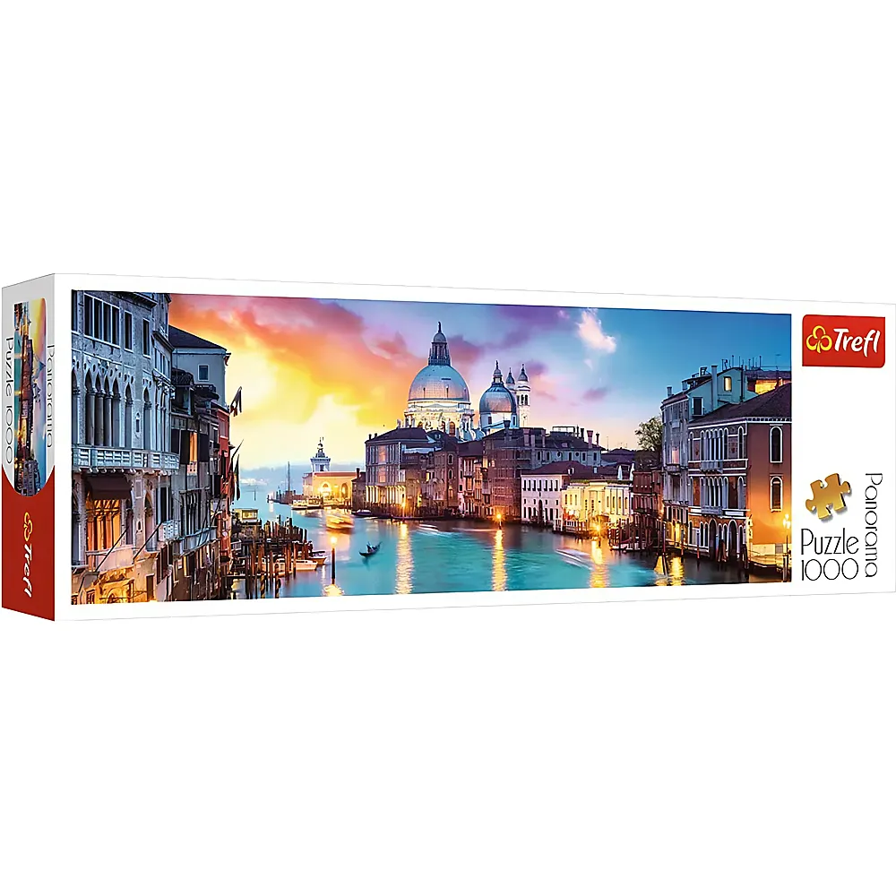 Trefl Puzzle Panorama Canal Grande Venedig, Italien 1000Teile