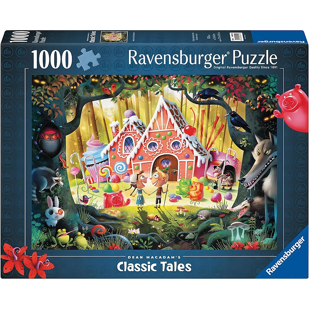 Ravensburger Puzzle Classic Tales H�nsel und Gretel - 1000 Teile