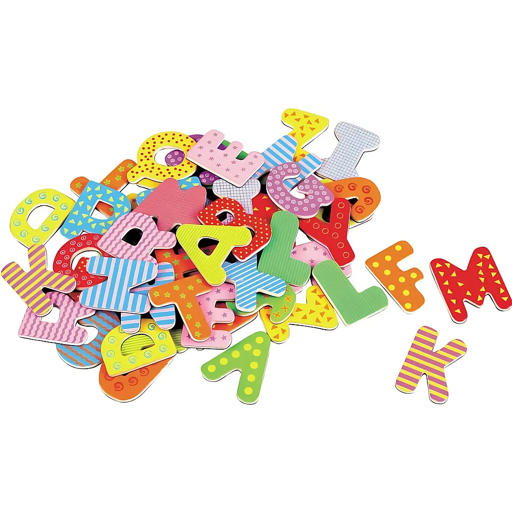 spielba Kreativ Buchstaben magnetisch 60Teile | Tafeln & Magnete