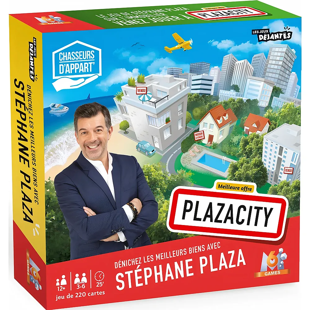 Cartamundi Chasseur D'appart' Jeu Plaza City
